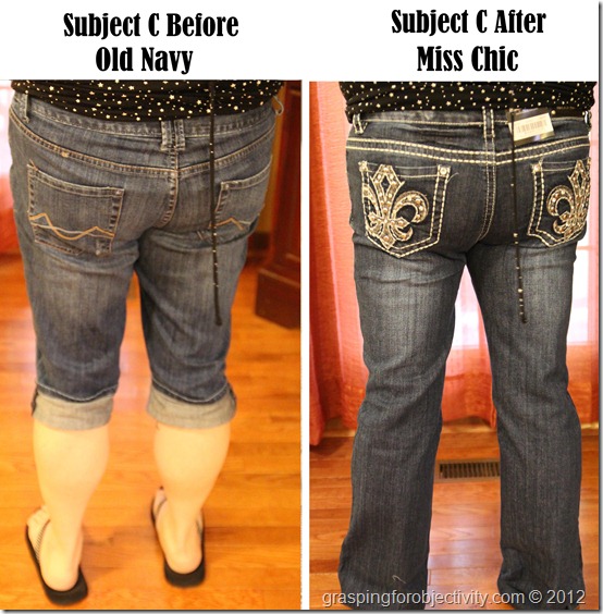Jeans for Most of America: A detailed guide on buying great, flattering jeans for the plus-sized woman.