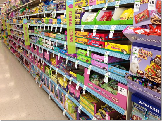 Easter Candy Aisle