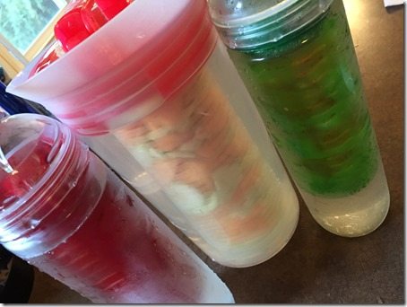 Fruit Infused Water Pitchers and Bottles